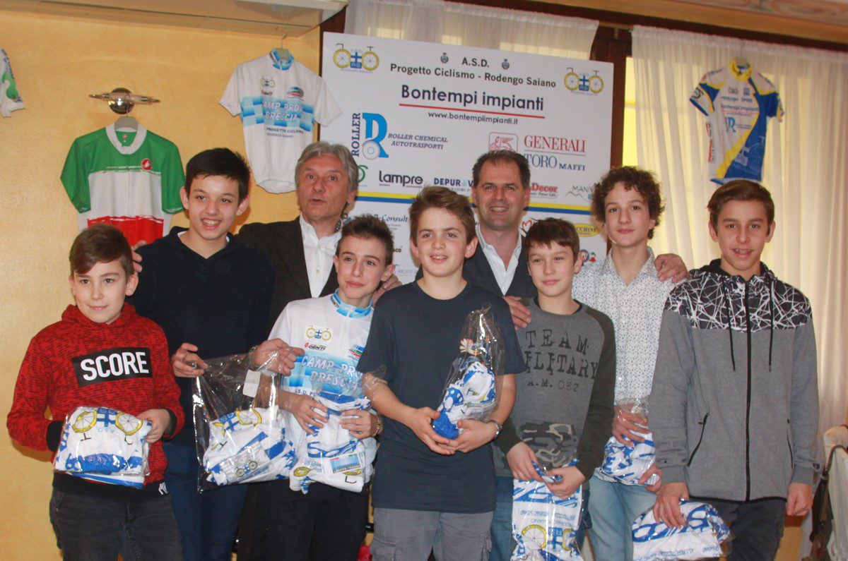 Saronni premia gli Esordienti
