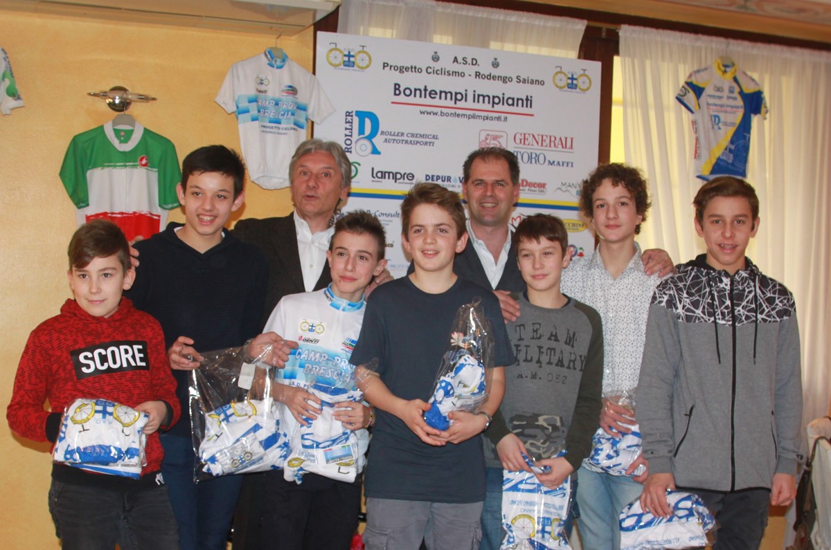 Saronni premia gli Esordienti