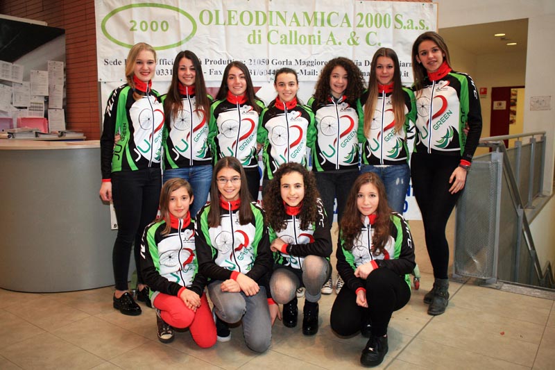 Ju Green - Gorla Minore, la squadra Femminile 2016 (foto Ossola)