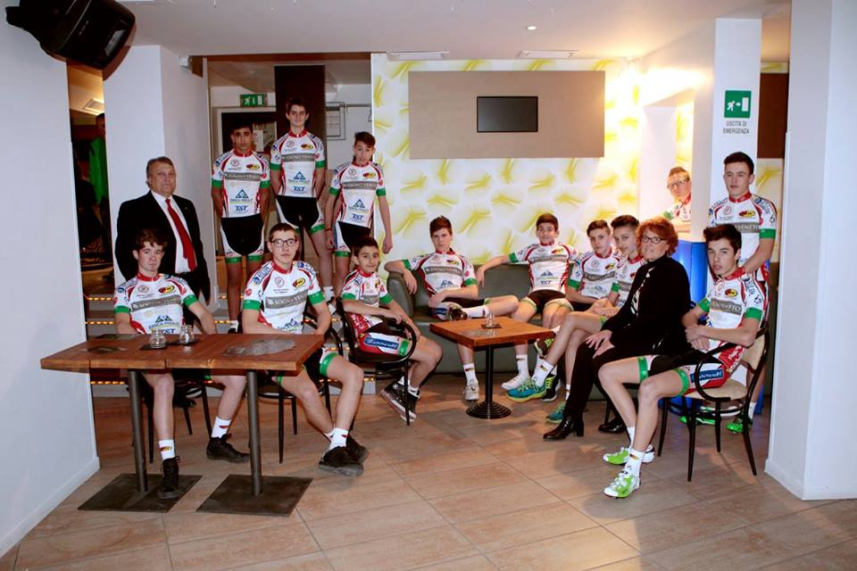 La squadra Allievi 2016 della Sprint Vidor La Vallata