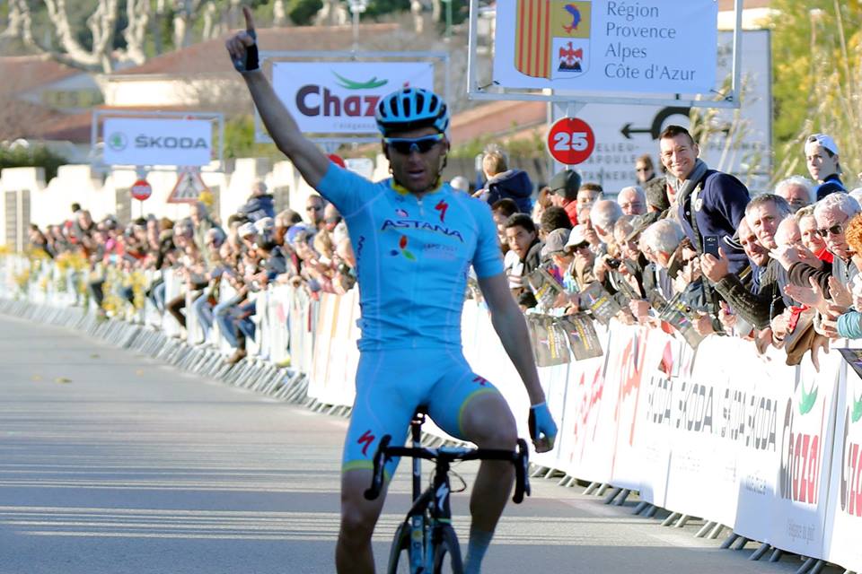 L'arrivo solitario di Andriy Grivko (Astana) nella terza tappa dela La Méditerranéenne