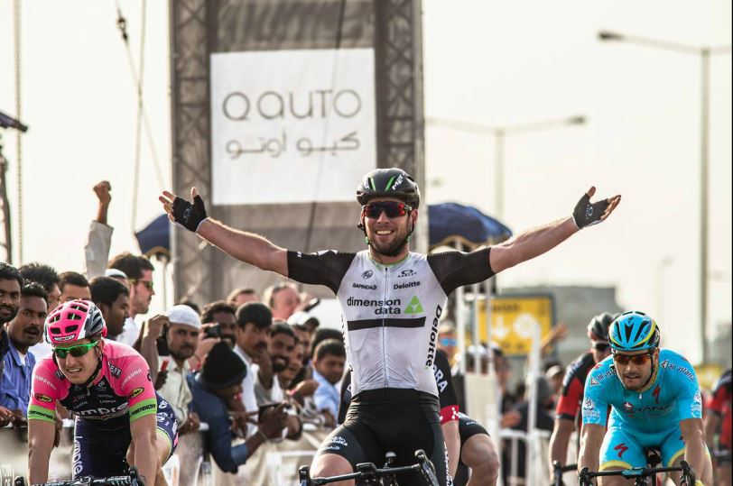La volata vincente di Mark Cavendish