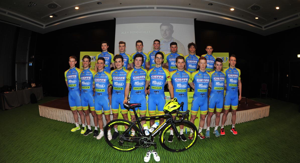 La squadra del Team Brilla 2016