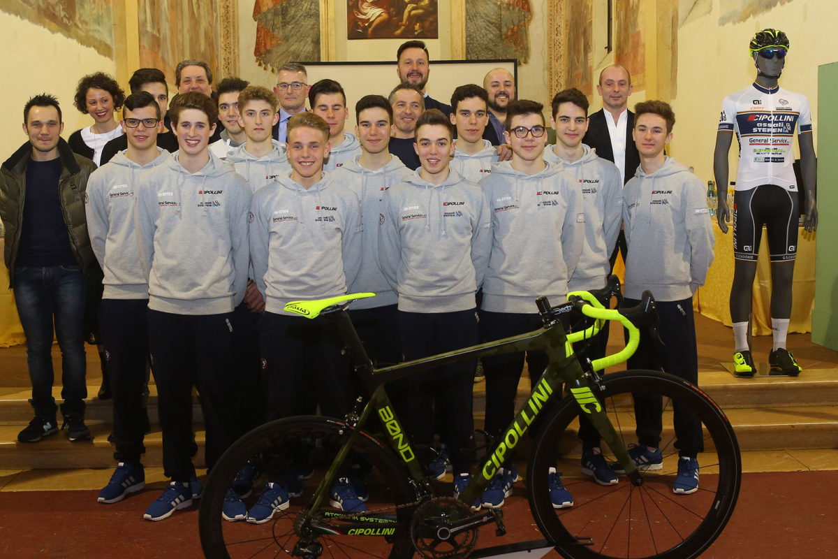 La squadra della Cipollini Assali Stefen 2016
