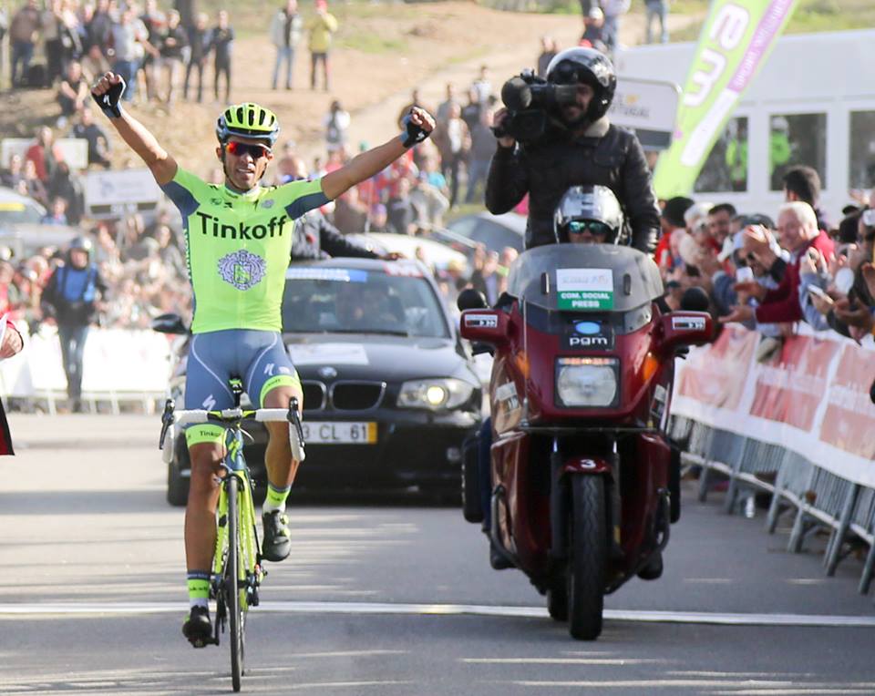 L'arrivo solitario di Alberto Contador (Tinkoff)