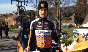 Léo Vincent (CC Etupes), vincitore della prima prova della Boucles du Haut Var