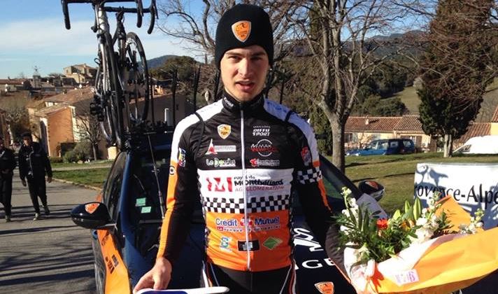 Léo Vincent (CC Etupes), vincitore della prima prova della Boucles du Haut Var