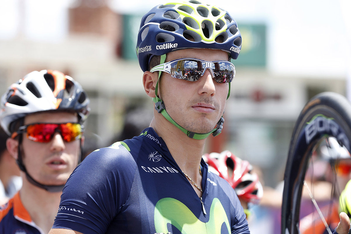 Adriano Malori del Movistar Team (foto BettiniPhoto)