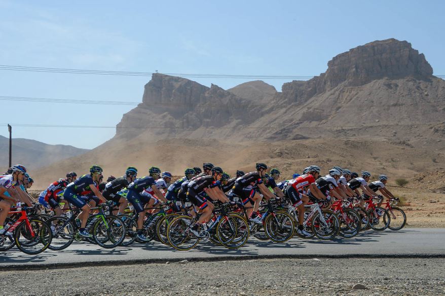 Un passaggio del Tour of Oman 2015