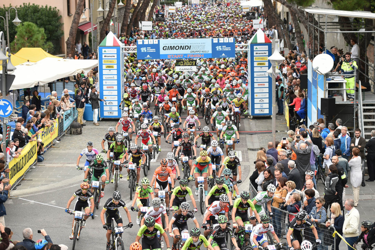 Partenza GimondiBike 2015