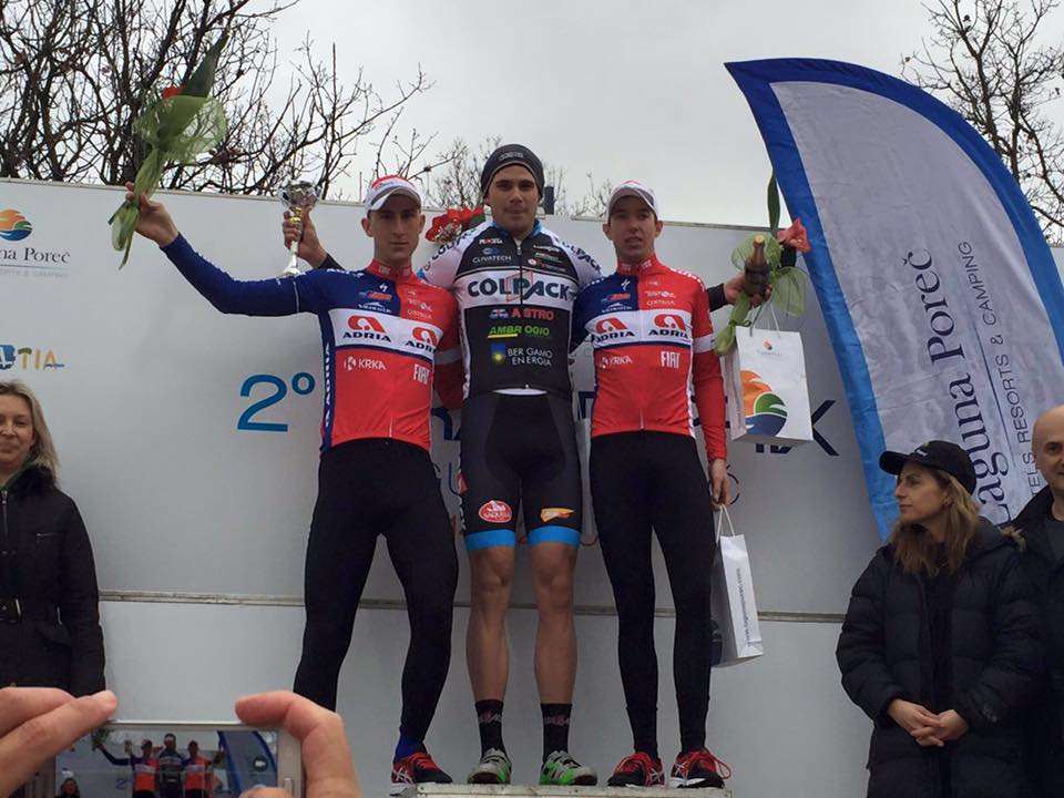 Podio dle Gp Laguna 2016 a Porec