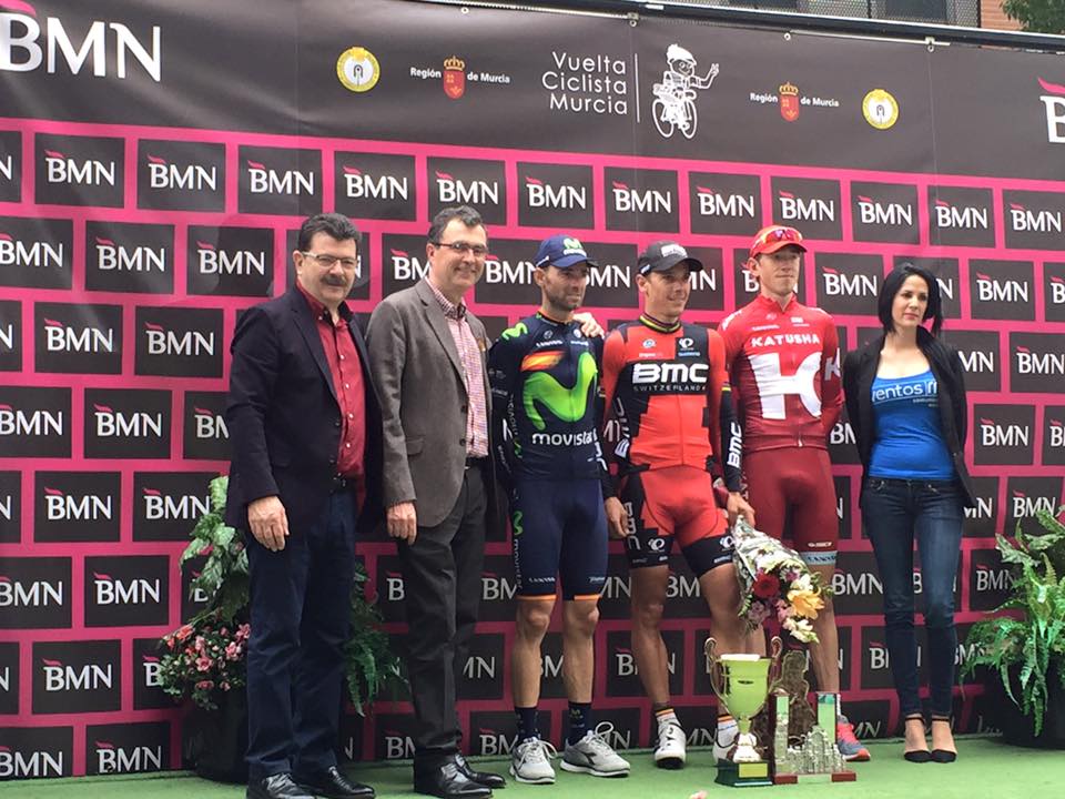 Podio Vuelta a Murcia 2016