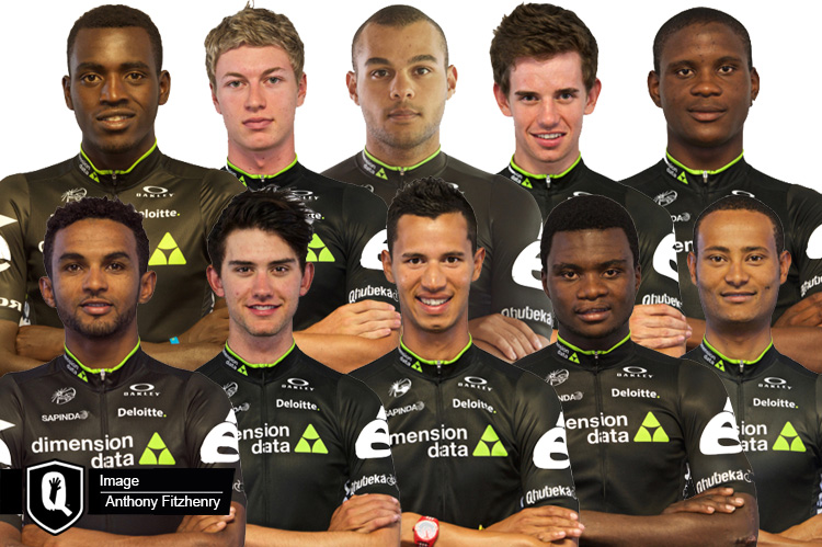 Team Dimension Data for Qhubeka continental