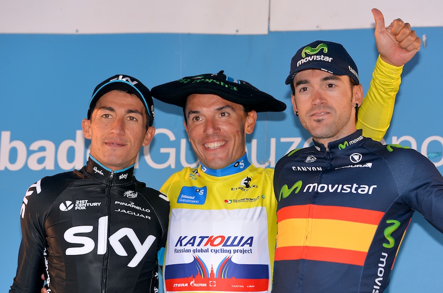 Podio Giro dei Paesi Baschi 2015