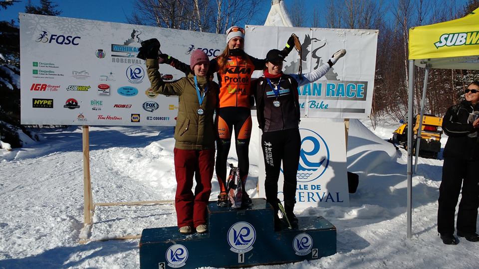 Serena Tasca sul gradino più alto del podio per la seconda volta in Canada