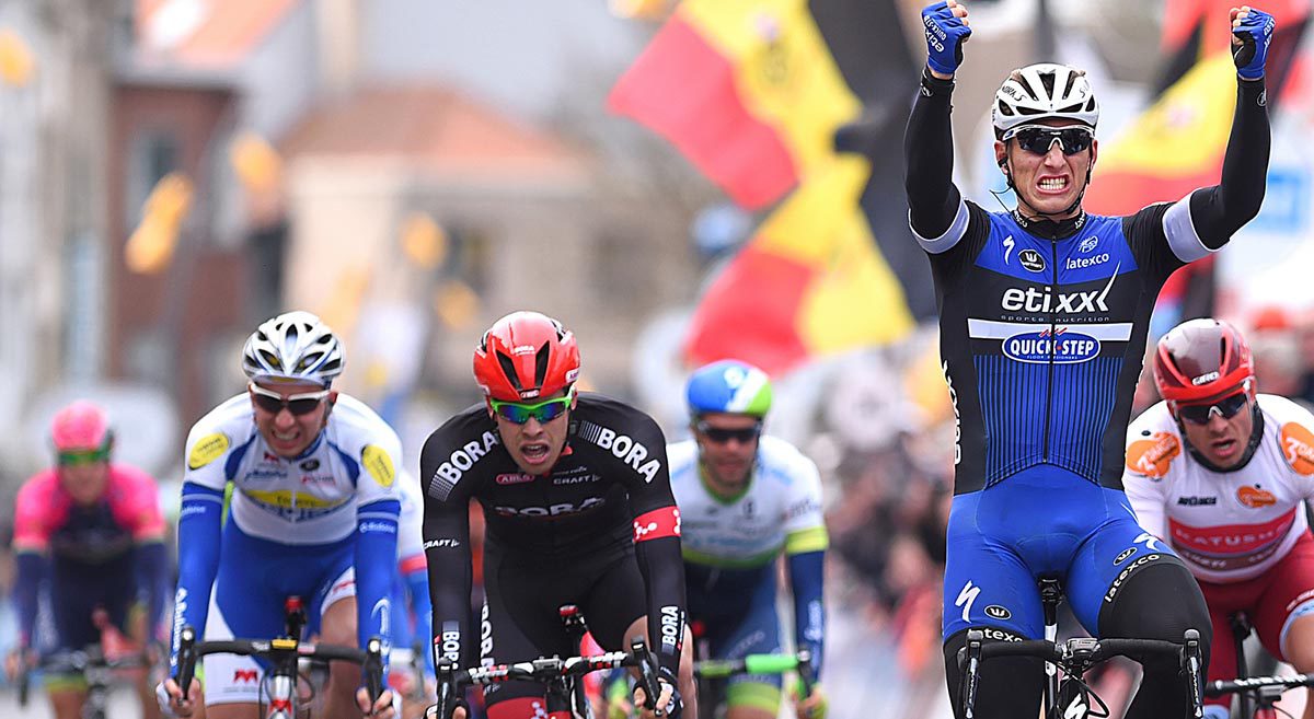 Marcel Kittel vince la volata di La Panne nella tappa 3/a
