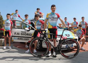 Gli Allievi del Team F.lli Giorgi in ritiro in Liguria