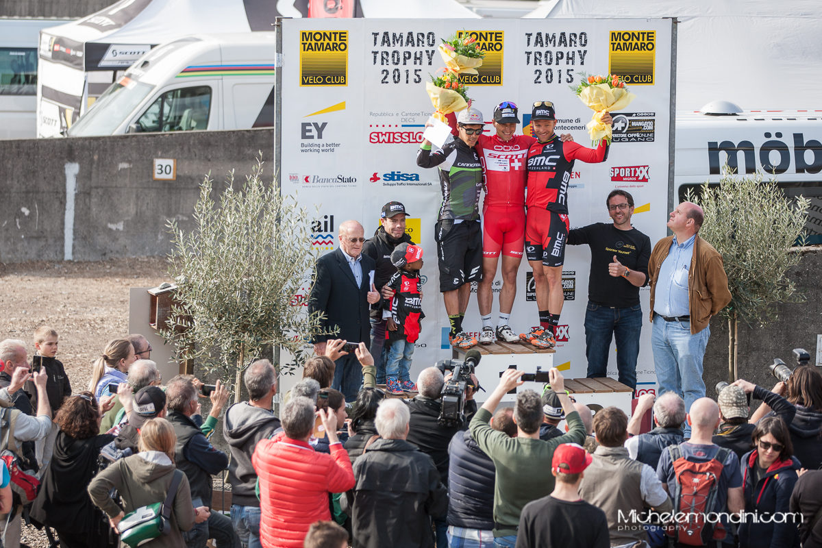 Il podio del Tamaro Trophy 2016