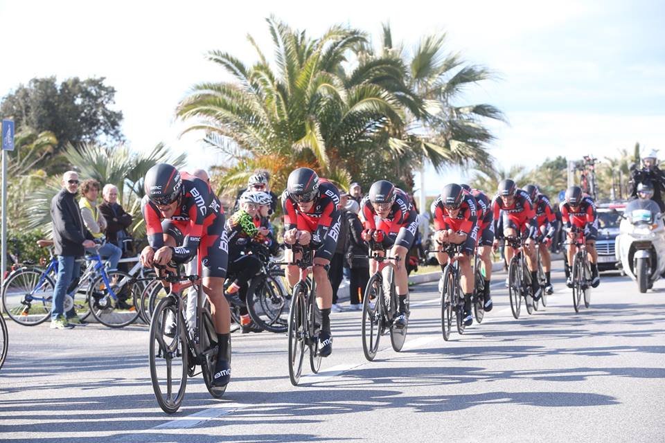 BMC Racing Team vincitori della cronosquadre della Tirreno-Adriatico