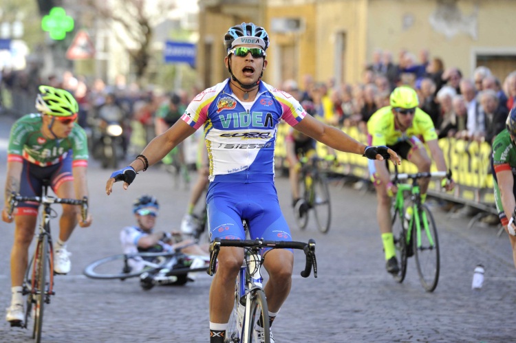 L'arrivo del Gp della Possenta di Ceresara