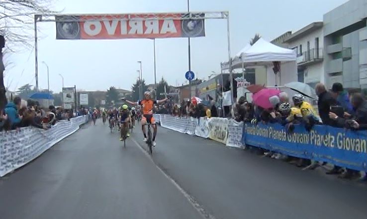 La vittoria di Giorgio Cometti (Sc Romanese) nella prima gara ad Albano
