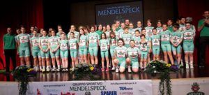 Il gruppo 2016 del Gs Mendelspeck