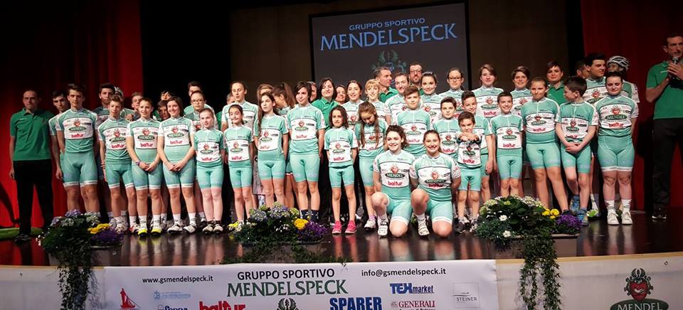 Il gruppo 2016 del Gs Mendelspeck