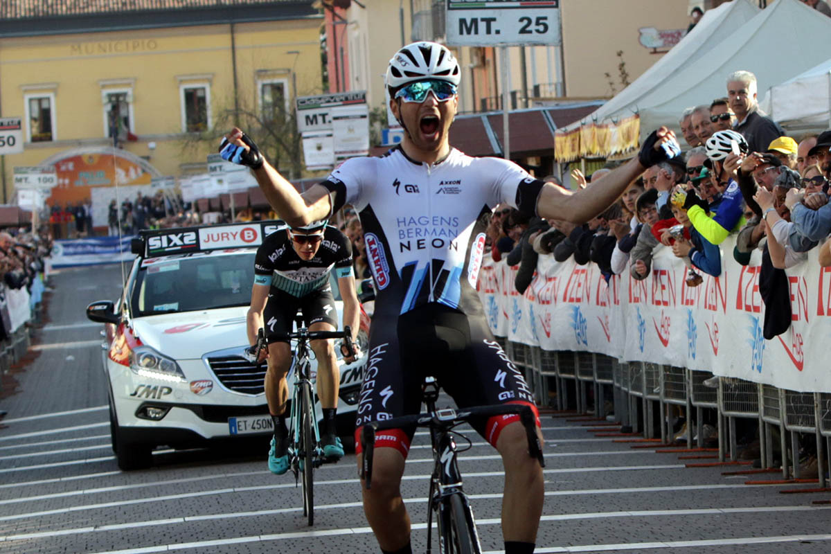 Il portoghese Ruben Guerreiro (Axeon – Hagens Berman) vince il Palio del Recioto 2016