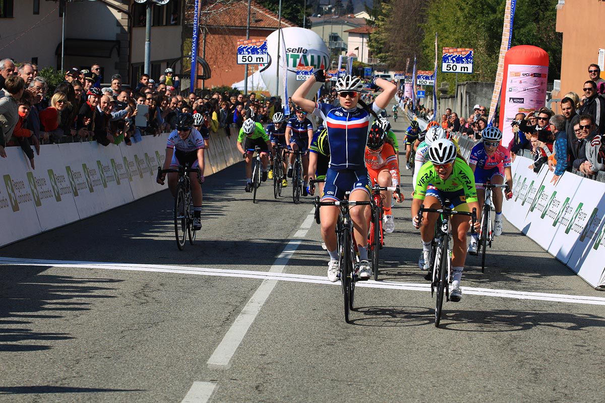 La francese Clara Copponi vince il Trofeo Da Moreno – Piccolo trofeo Alfredo Binda
