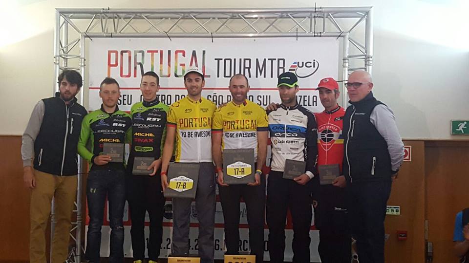 Il podio finale del Portugal Tour MTB 2016