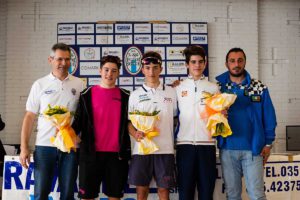 Il podio del Memorial Marcello Perico - Gp Ravanelli Fabbro