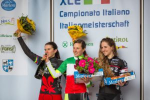 Campionato Italiano XCE 2016, il podio Donne Elite