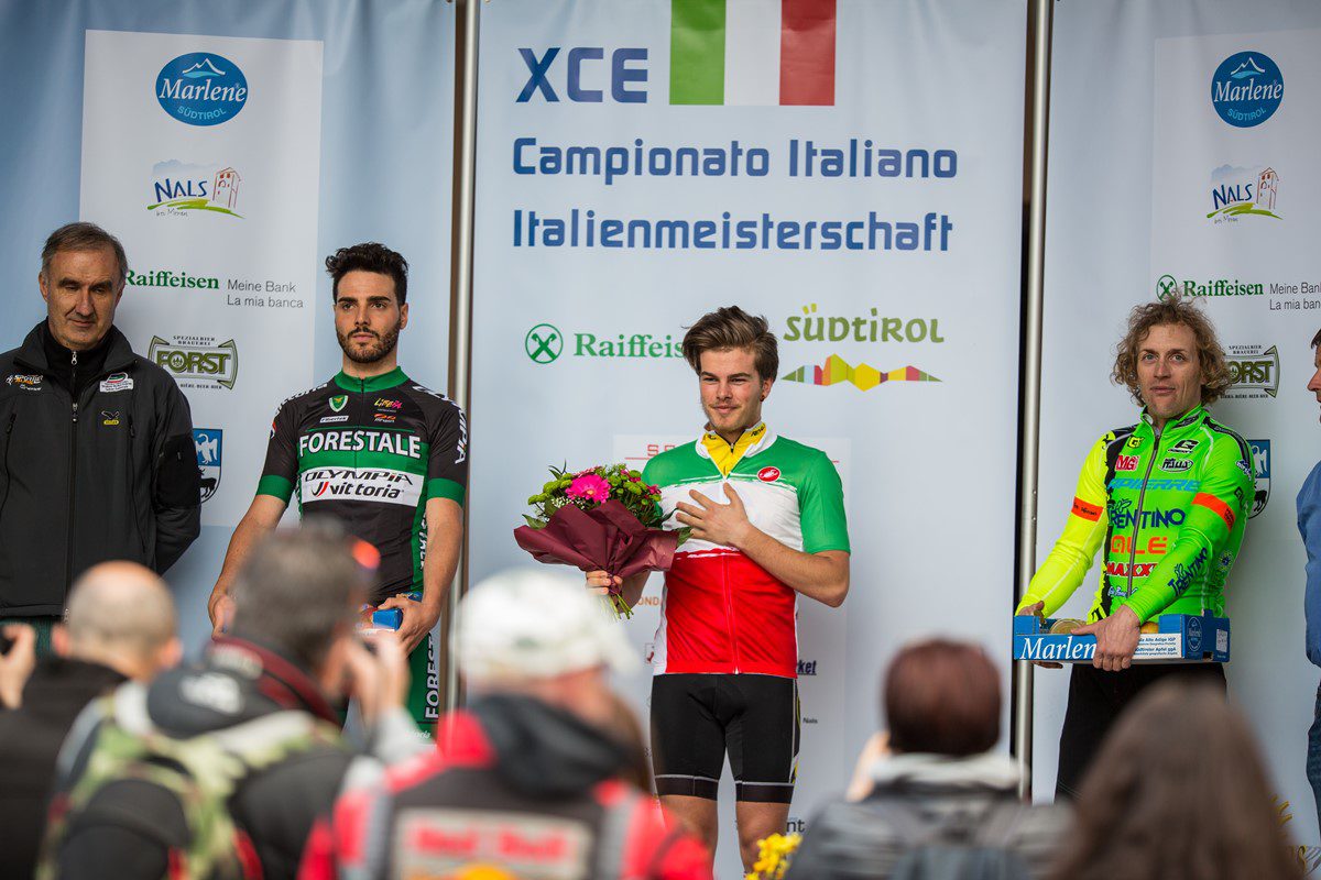 Campionato Italiano XCE 2016, il podio Elite