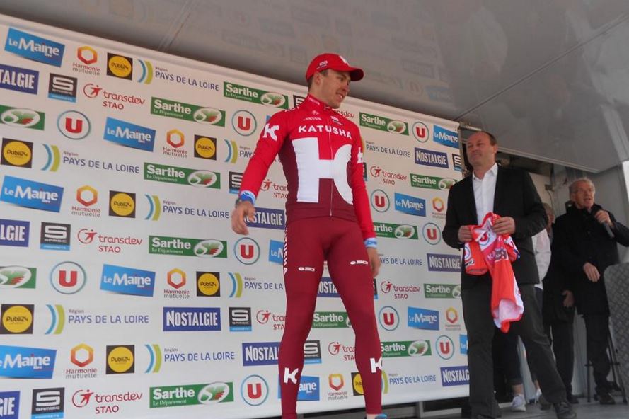 Anton Vorobyev festeggia la seconda vittoria consecutiva al Circuit de Sarthe