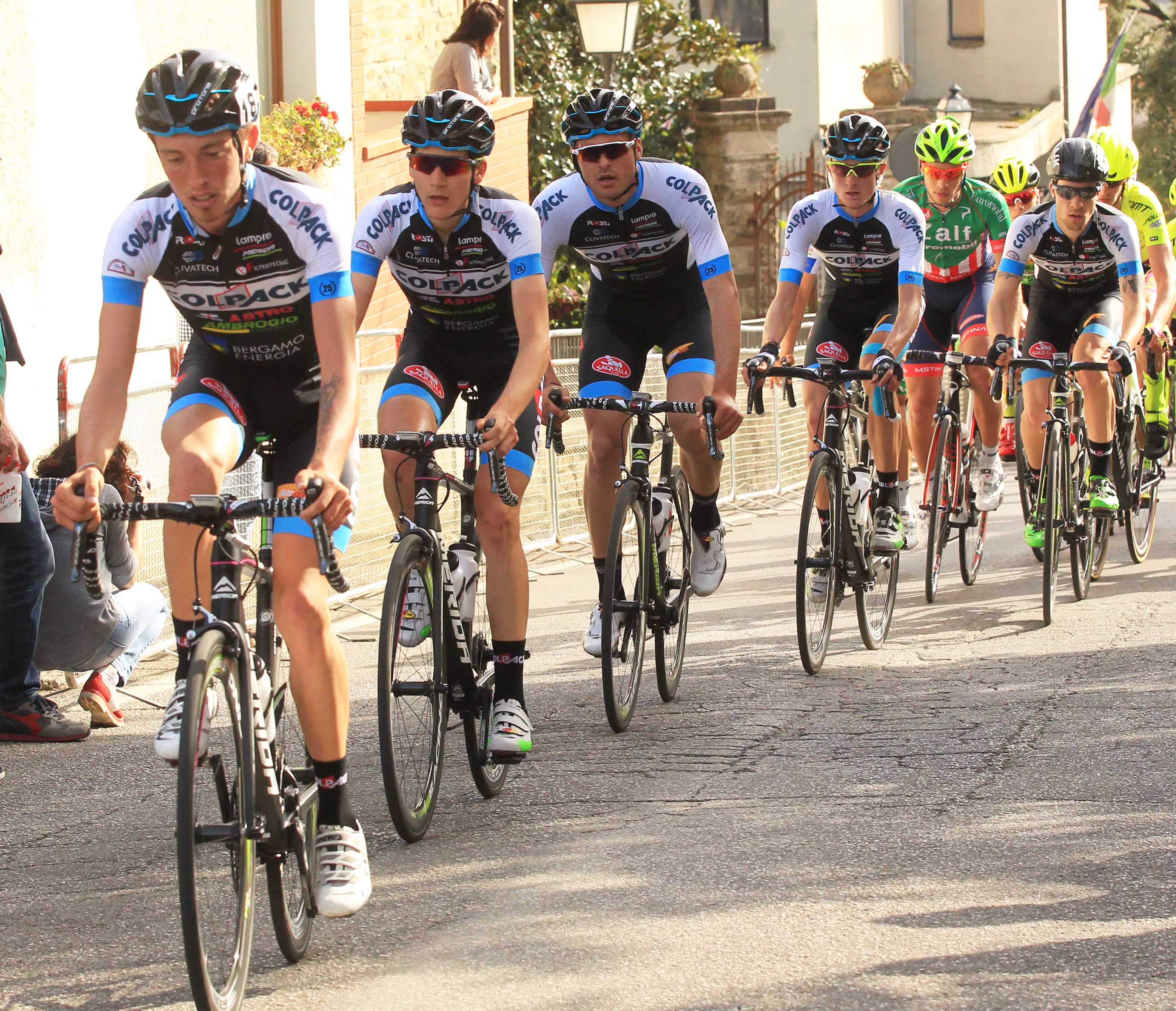 Il Team Colpack in azione a Castiglion Fibocchi