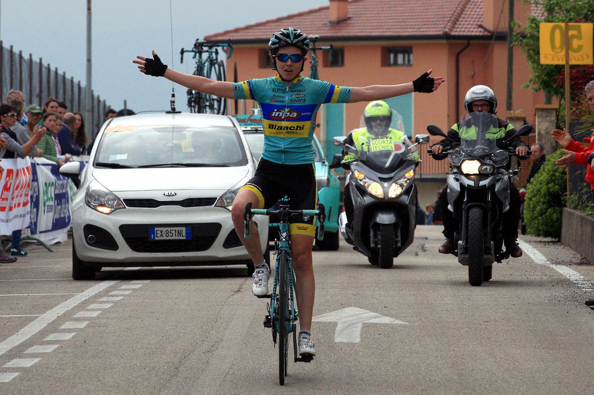 Tetyana Riabchenko (Inpa Sottoli Bianchi) vince a Breganze