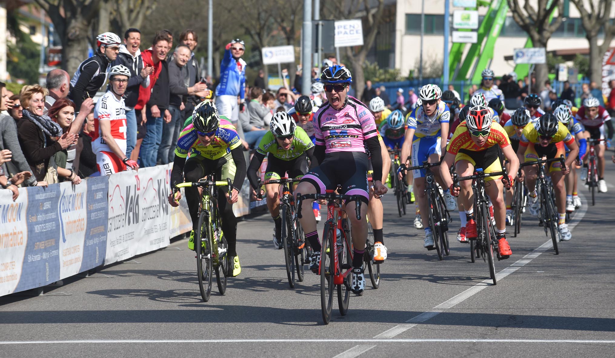 La vittoria di Tomas Trainini a Camignone
