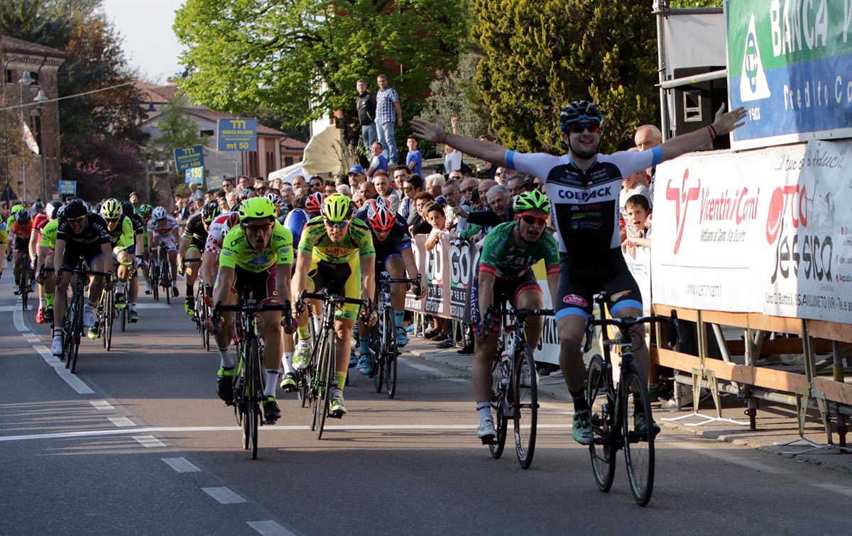 Riccardo Minali vince la Vicenza-Bionde 2016