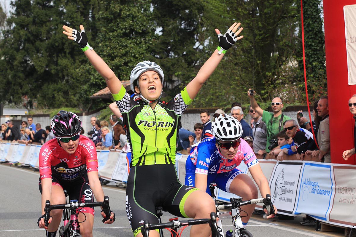 Giada Capobianchi (Gs Fiorin) prima tra le Allieve a San Bassano