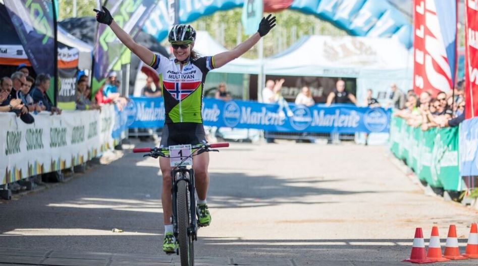 Gunn-Rita Dahle (Multivan Merida Biking Team) vince la prova femminile a Nalels