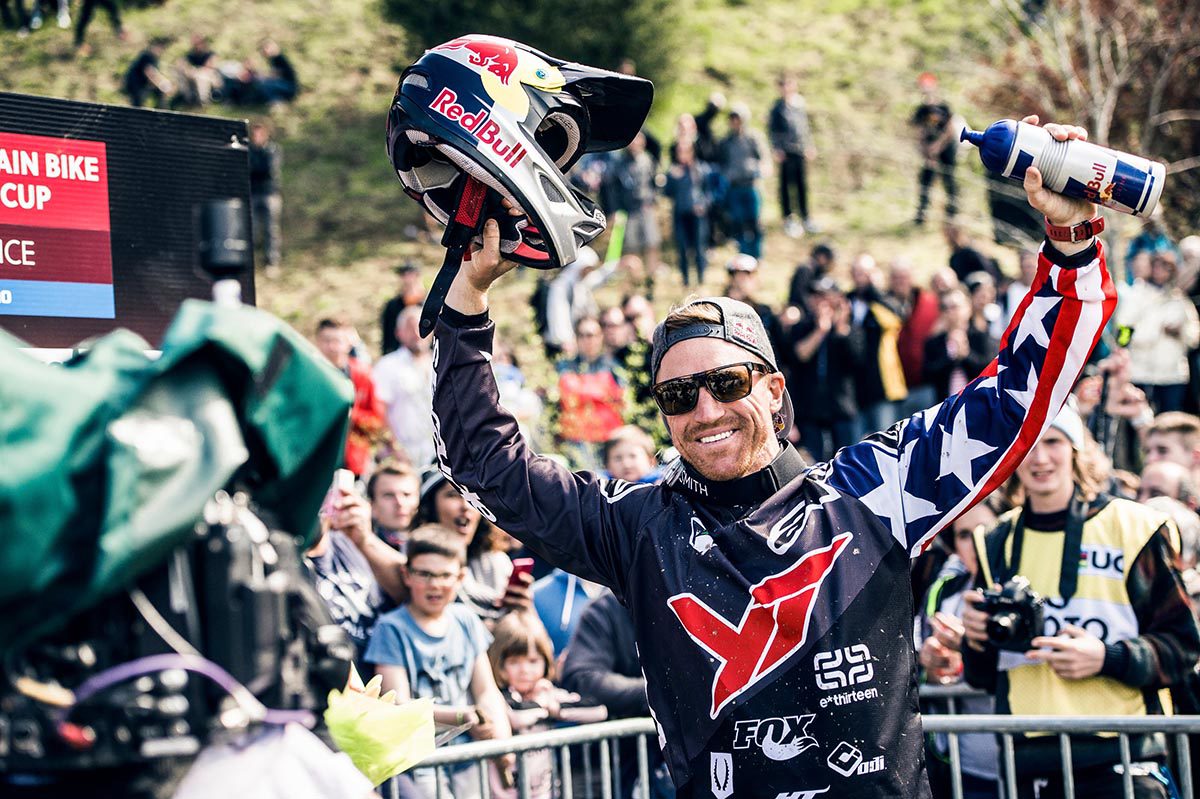 Aaron Gwin vincitore della prova maschile di Lourdes
