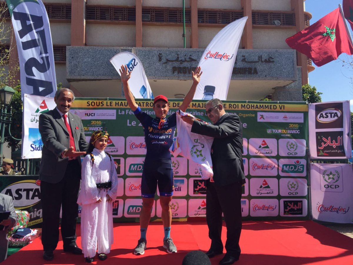 Matteo Malucelli regala in Marocco la prima vittoria alla Unieuro Wilier Trevigiani