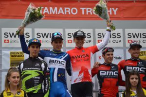 Il podio maschile del Tamaro Trophy