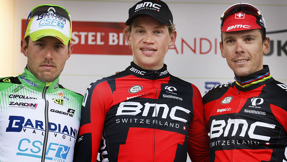 Il podio della Volta Limburg Classic 2016