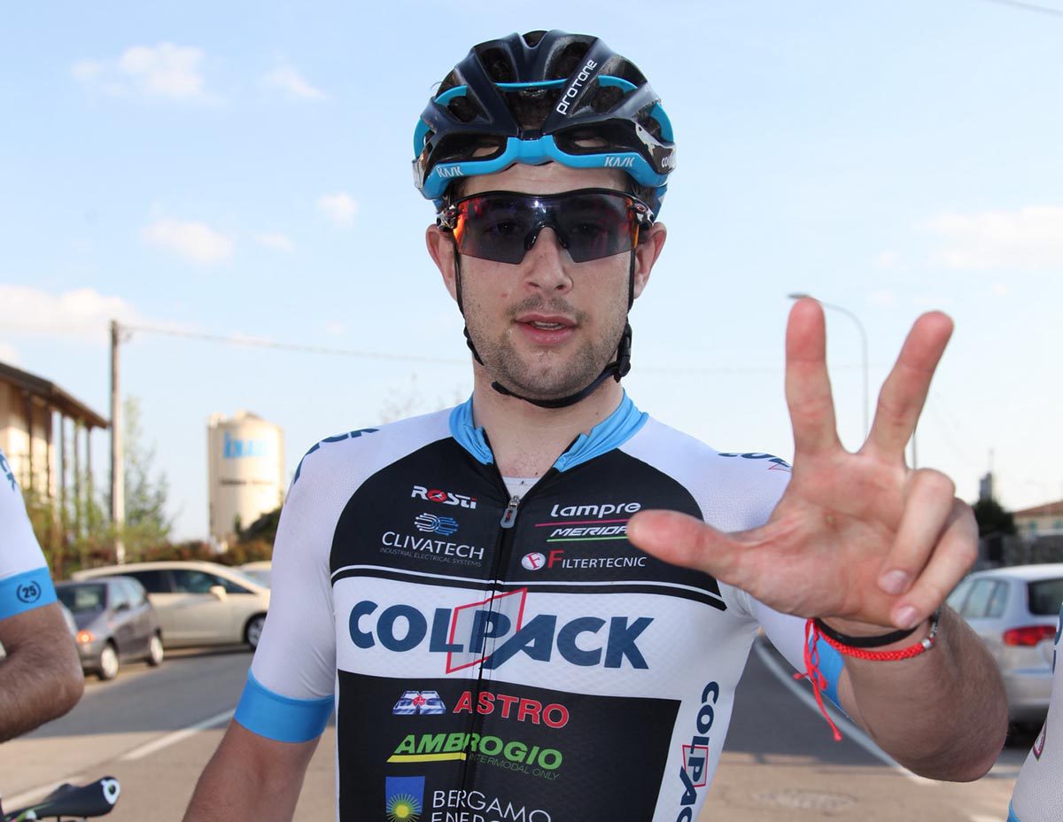 Terza vittoria stagionale per Riccardo Minali