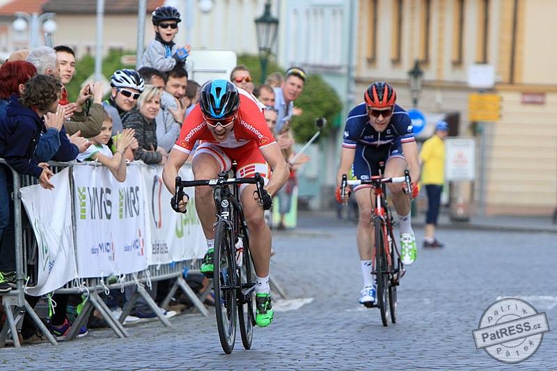 L'arrivo della prima tappa della Corsa della Pace Juniores 2016