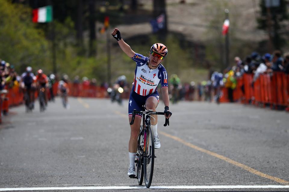 Megan Guarnier vince la prima tappa del Women's Tour of California 2016