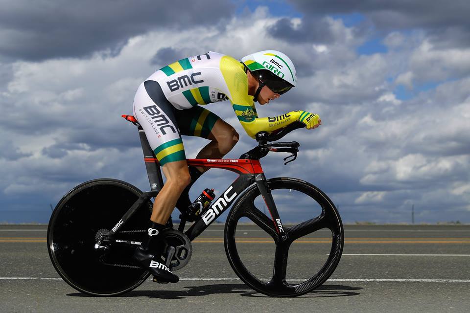 Rohan Dennis vincitore della cronometro