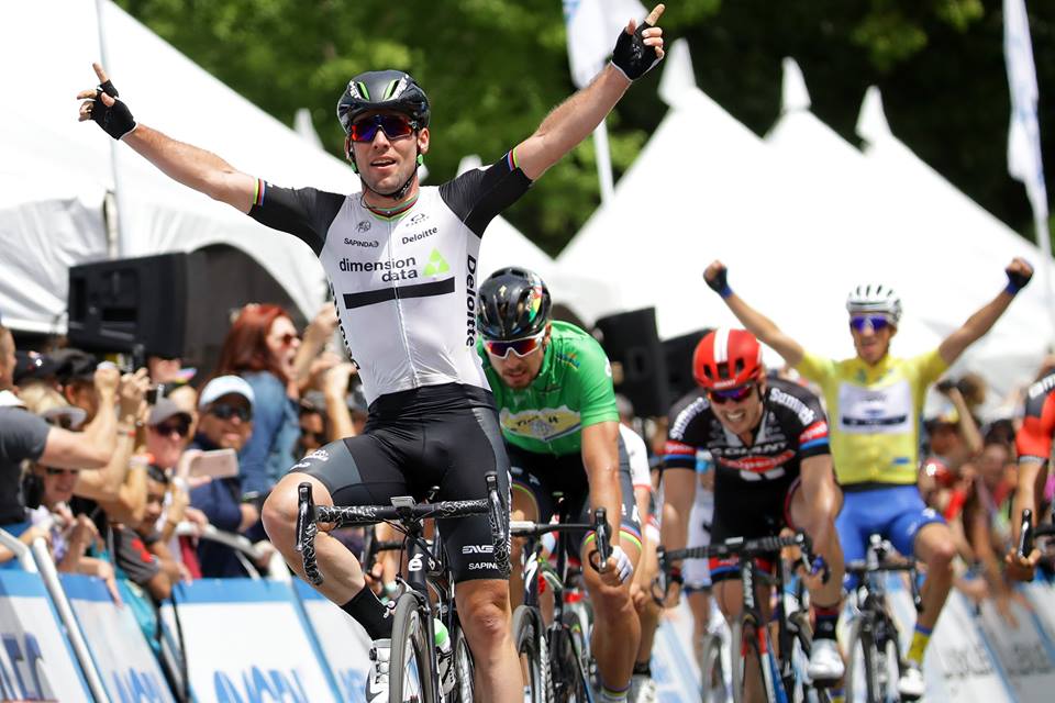 La volata vincente di Mark Cavendish a Sacramento