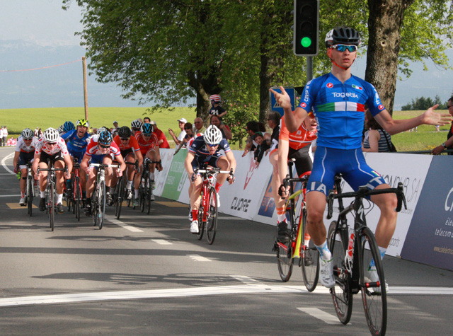 La vittoria di Alessandro Covi nella prima tappa del Tour du Pays de Vaud